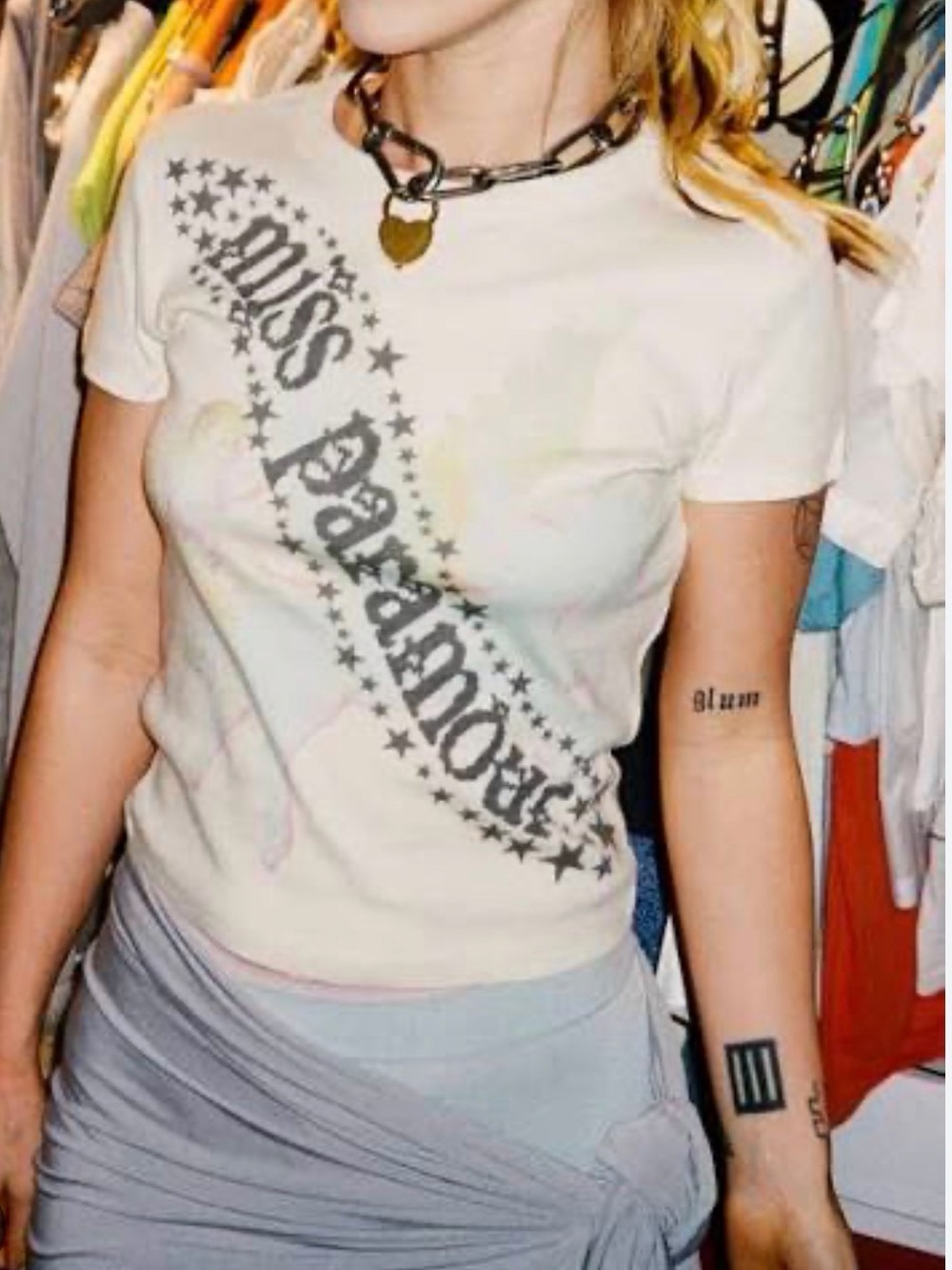 Miss Paramour Hayley Williams Ego Death Tour Buggirl Baby Tee - Picture 5 of 7